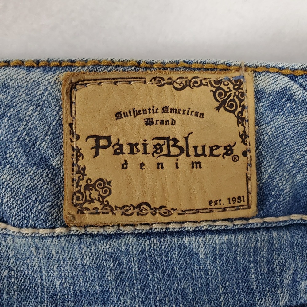 Paris Blues Denim Jeans Women's Size 24 Light Bootcut Authentic American‎ Brand - Picture 4 of 16